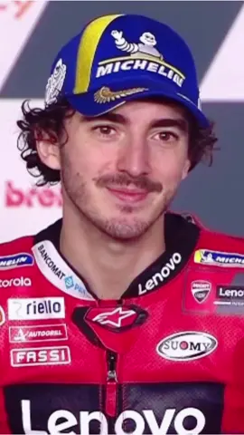 Masha Allah Pecco kenapa kamu ganteng bgt hey😭❤️ #MotoGP #peccobagnaia #ducaticorse