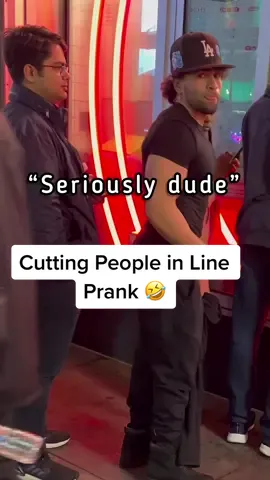 Cutting People In Line Prank 🤣 #foryou #prank #foryoupage #fypシ #hilarious #fyp #funny
