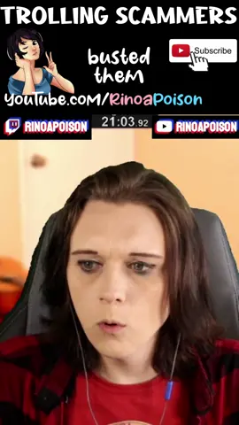 #scam #rinoapoison #scambaiting #fyp #youtuber #improv #twitchstreamer #humor #foryoupage #foryou #scammers
