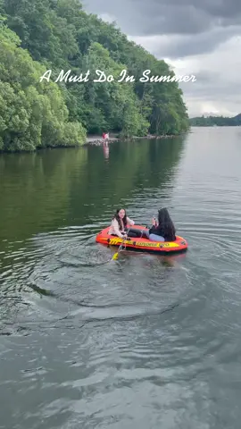 Buying an inflatable boat and doing this in summer is needed!! #fyp #foryou #summervibes