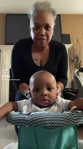 When the grandkids come to GiGi house 😂 #GigiBaby #Grandson #funatgrannies