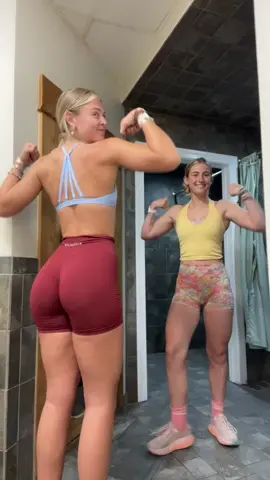 our post lift cardio!  @avatank.fit                                      #gym #GymTok #gymoutfitoftheday #legday #gymgirl #FitTok