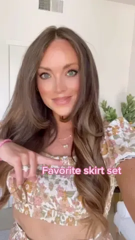 Two piece skirt set on constant repeat🌸@petalandpup #size6fashion    #petalandpup #summerlooks  #summeroutfit  #SummerFashion  #tryonwithme  #tryonfashion