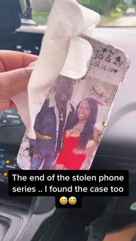Lmaoooo finally the end of my phone I’m at peace 😅 #iphone12promax #stolenphone #FrunktheBeat￼  check out the whole series @zyliaarmoni