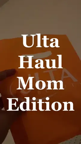 Ulta Haul mom edition #haul #ulta #ultahaul #momedition #momlife