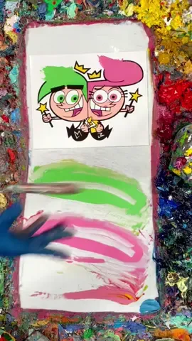 The Fairly OddParents, Color Match @Nickelodeon #TheFairlyOddParents #nickelodeon #kmart #nostalgia #cartoon #fritzdoesart