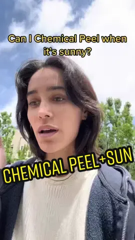 Can I chemical peel if it’s sunny? Absolutely yes. I have a long explanation. Please forgive my puffy face, it’ll go back to looking more normal in about 2-3 weeks time (filler). I’m getting out of an emotional rut so I’m slowly posting on SM again. But a big reason why I post is to normalize being human. More in part 2. #chemicalpeel #skin #skintreatment