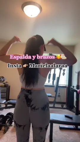 Sígueme 🥰 #fyp #homeworkout #smallwaist #backandbiceps #ejerciciosencasa #learningontiktok