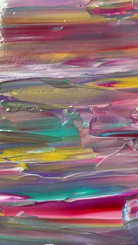 I am living happily ever after 💗✨ #fypシ #arttribe #acrylicpainting #spatula #acrylicpaint #lawofattraction #canvaspainting