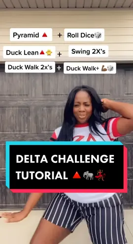 Delta Challenge Tutorial!🔺🐘💃🏾Letts gooo!! Tutorial Lets Go! Dc: Me #deltasigmathetasororityinc #foryoupage #foryou #fyp #dancechallenge #trend #ellamai #roddyricch #hbcu #strolloff #kappaalphapsi #omegapsiphi #phibetasigma