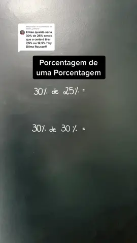 Responder @pedro_junnyor  procede?? 👀 #PelaEducação #Matemática #Porcentagem #Enem #Exatas