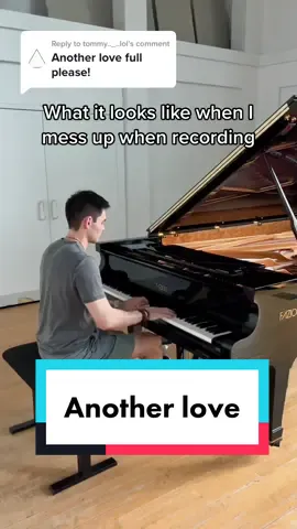 Reply to @tommy.._..lol  Playing Another Love by @Tom Odell on a $240,000 piano. Did you know that Fazioli only makes 150 pianos every year?