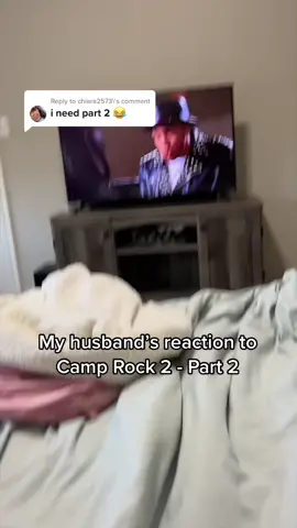 Reply to @chiara2573 part 2 is here!!! 😂😂😂😂 #camprock #camprock2 #reaction #husband