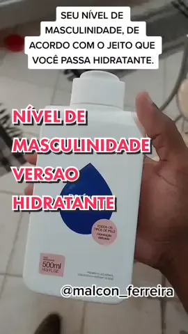 Usa hidratante? #humor #hidratação #creme #masculinidade #fy #vaiprofycaramba @malconferreira @malconferreira