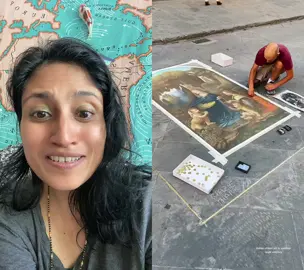 #duet with @travelinginstyle #renaissanceart #renaissanceitaly #christianart #arthistorytiktok #arttok #chalkart #publicart @artlust