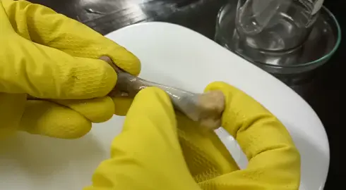 A QUÍMICA DA COCA-COLA! O consumo frequente de refrigerante à base de cola (Coca-Cola) promove alterações ósseas e pode aumentar o risco de fraturas, principalmente no sexo feminino. A prática experimental prova que a bebida causa alterações na estrutura óssea, o que faz com que haja maior desmineralização do tecido ósseo. Nesse experimento percebemos que o ácido desmineraliza o osso e dissolve a hidroxiapatita [Ca10(PO4)6(OH)2], tornando o osso muito mole.