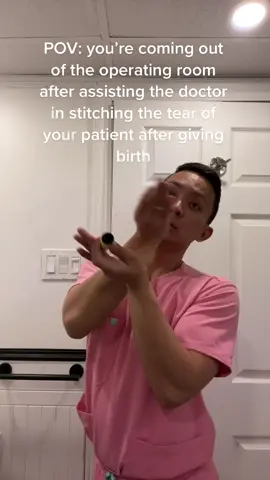You did so great mama the tear was small don’t worry you’re a rockstar! Your baby is healthy and your husband he’s admitted in one of the triage bed, he passed out right after seeing your baby’s head. #nurse #nursesoftiktok #nurselife #nurses #nursehumor #nursing #nursingstudent #nursingschool #nursetiktok #nurseproblems #medicalhumor #medicaltiktok #hospitallife #hospitaltiktoks #healthcareworker #healthcarehumor #cna #travelnurse #ernurse #laboranddelivery #pregnancy #MomsofTikTok #fyp #foryou