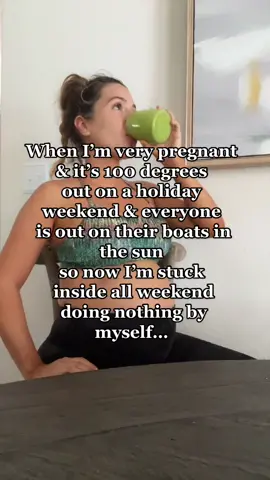 Pregnant during the summer is not fun
