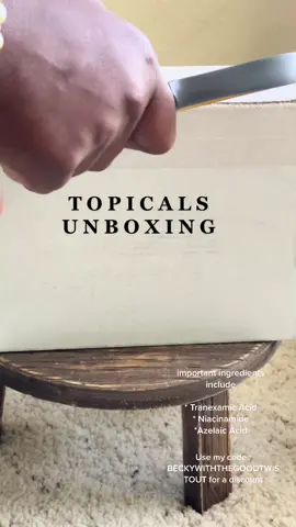 Help me unbox some @TOPICALS goodies #spottiehottie #funnerflareups #topicals #beautypr #fyp