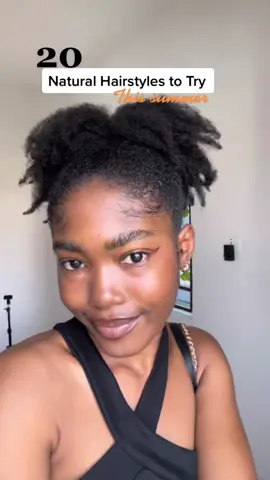 20 styles to try this summer with your #naturalhair Which one is your favorite?? #naturalhairstyles #type4hair #4chair #fyp #kinkyhairdontcare #naturalhairtutorial #type4haircare #coilyhairstyles #viraltiktok #blackgirlhairstyles