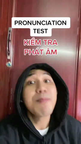 Kiểm tra phát âm tiếng Anh #LearnOnTikTok #hoccungtiktok #hoctienganh #davoslingo