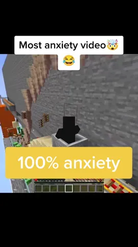 I bet you can't watch the video to the end😎🤣 // Cre:Spectator // #Minecraft #gaming #minecraftanxiety #minecraftmemeshacks #minecraftsatisfying