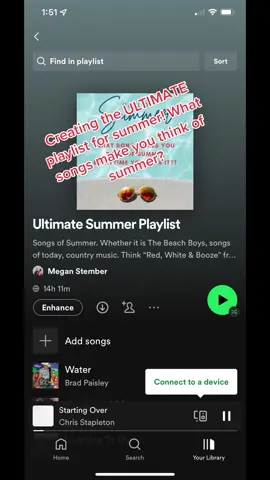 Ultimate playlist for summer! Always accepting song recommendations. #summerplaylist #spotify #Summer #summervibes #playlist