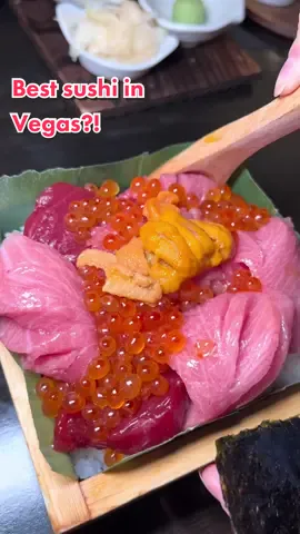 The “Sakura Box” #sushi #uni #toro #japanesefood #vegasfood #fypage