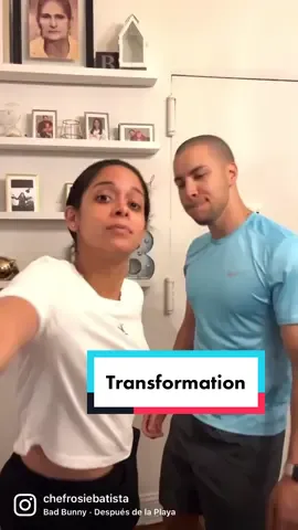#lachefdelpueblo #badbunny #despuesdelaplaya #zumba #transformation #makeup @darlyn