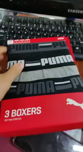 BOXER ORIGINALES PUMA PACK DE 3 👈 ALGODÓN LICRADO 🔥 OFERTA 🔥👈 TALLAS 👉 S M L 👈