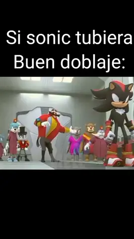Si Dross doblara la voz de shadow#Dross#humor#sonic