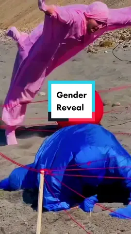 I think i have a bruised rib 👀 put in the comments who you think should’ve won … boy or girl! 💙💖 #genderreveal #chariotsoffire #strangerthings #beach #dance #viral #fyp