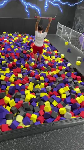 Y’all go watch me eat it on koraymas tiktok🤣💀 #foryou #fyp #trending #viral #trampoline #fun #lasvegas #tampolinepark