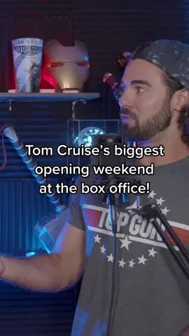 Top Gun: Maverick became Tom Cruise’s biggest opening weekend😳 #tomcruise #topgun #topgunmode #topgunmaverick #boxoffice #movie #fyp #foryou #foryoupage