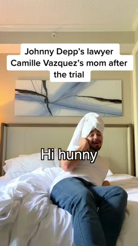 Johnny Depp’s lawyer Camille Vasquez’s mom after winning that case 🥹😂🤣 #johnnydepp #johnny #camillevasquez