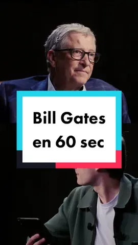 Le milliardaire Bill Gates en 60 secondes… (interview complète en bio)