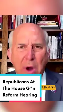 This is how Republicans used their time during today's g*n reform hearing #fyp #republican #gop #news
