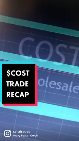 $COST Trade Recap #financialliteracy  #stonks #investing #crypto