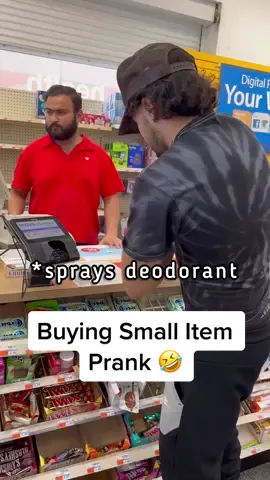 A Spray of Deodorant 🤣 What Should I Buy Next? 👀 #fyp #prank #fypシ #foryoupage #hilarious #funny #foryou