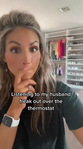 In case you missed it, it was 74 degrees 😂 but for real what’s your ideal temperature, mine is clearly 74 #MadewithKAContest #couple #couplecomedy #marriagehumor #janieanddave @daveandjanie