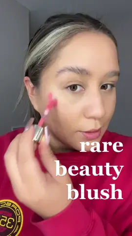 #stitch with @.rayvenne blush is my fav 🤠 #rarebeautyblush #favoritemakeupproducts #rarebeauty #liquidblush