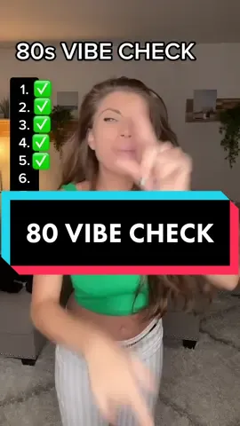 Where my other 80s babies at!? #80sbaby #80sdancechallenge #dancechallenge #vibecheck #80sedition