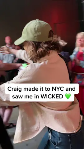 we did it, @craigwichstudios. thank you to everyone who has followed this journey and for all of the love we’ve received. 💚 #fyp #broadway #wicked #wickedthemusical #elphaba #singer #voiceteacher @taliasuskauer