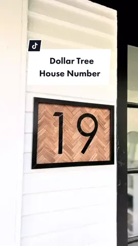 She is my number one supporter here - she likes and shares all my videos - so I hope she loves it! 🤍 Here is the other house number I made using scrap wood: @meiralaryssa #DIY #dollartreediy #housenumber #homedecor #easydiy