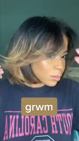grwm for work 💙 #blackgirltiktok #blackgirlmakeup #lxvelex #grwm #MadewithKAContest #MakeupRoutine #makeup