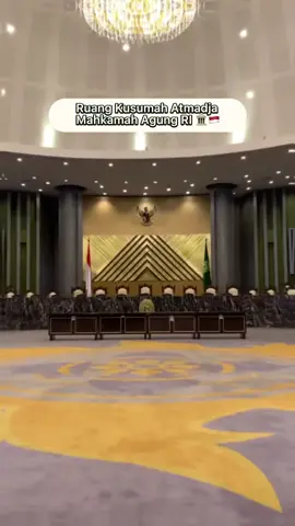 Hi #sobatma kali ini kita kenalan dengan salah satu ruangan paling penting di Mahkamah Agung. Namanya ruang Kusumah Atmaja. #humasmari #humasmahkamahagungri #mahkamahagungri