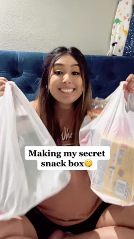Everyone need to have a secret snack box😅💜 #fyp #viral #secretsnacks #asmr
