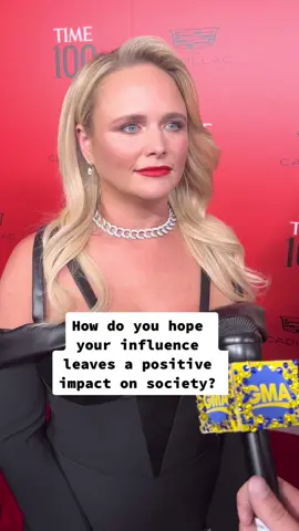 #MirandaLambert is honored at #TIME100 ❤️ #countrymusic #celebrity #inspiring #music