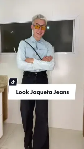 Look com Jaqueta Jeans💙 #chango  #jeans #moda #fashion #styling