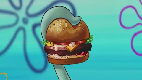 Squidward bite goes hard . . . check out my YouTube channel and lookout for more content! :) #spongebob #squidward #krabbypatty #meme #ye